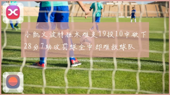 小凯文波特独木难支19投10中砍下28分7助攻罚球全中却难救球队